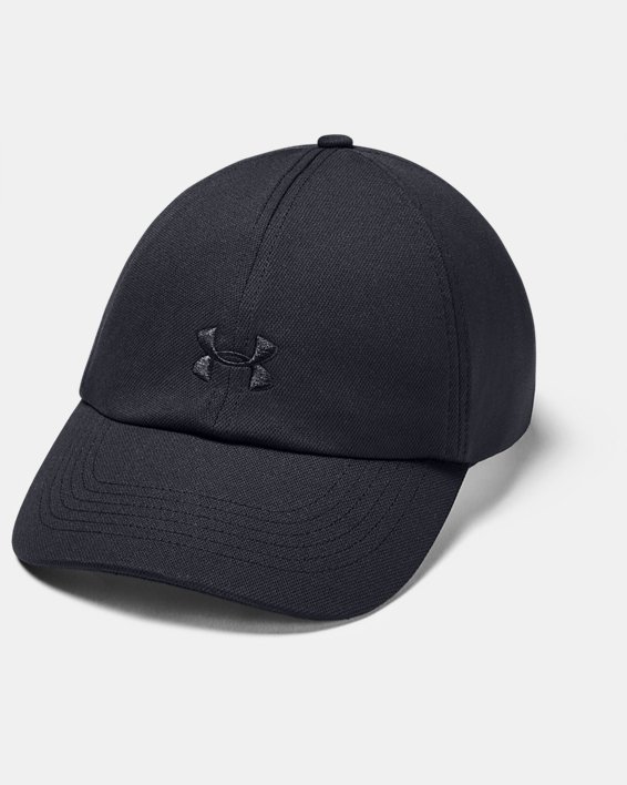 หมวกแก๊ป UA Play Up สำหรับผู้หญิง, Black, pdpMainDesktop image number 0
